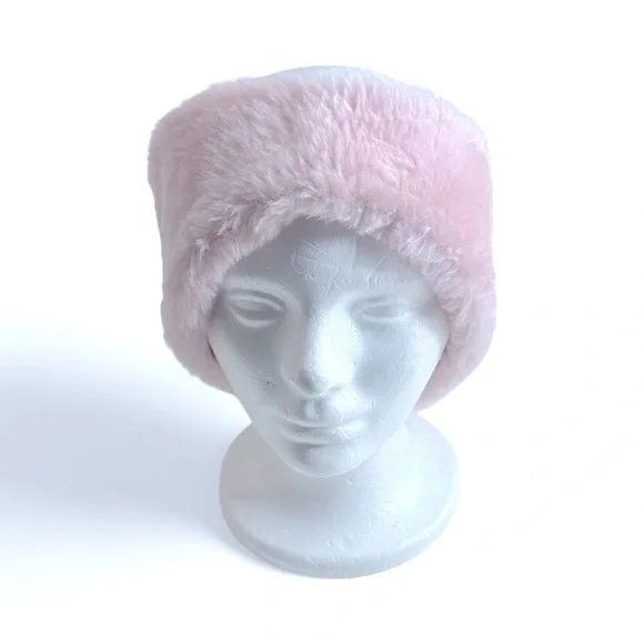 UGG Reversible Leather and Shearling Headband Ear Muff Brand New L/XL Pink - Picture 4 of 14